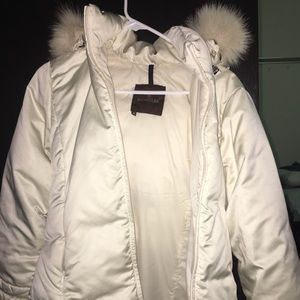 White vintage Moncler jacket